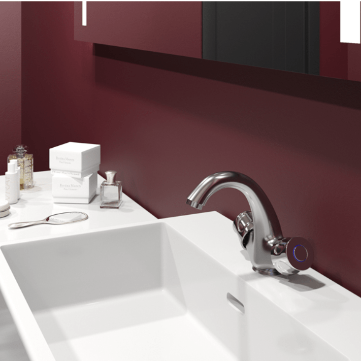 Смеситель ML01-04 для умывальника 1/2 кер. (без подводки) MIXLINE