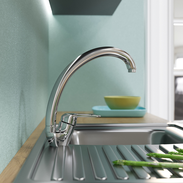 Смеситель ML05-032 для кухни 40k (без подводки) MIXLINE