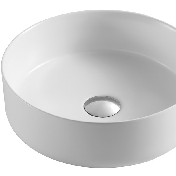 Раковина накладная матовая (белая) AZ-3134MW Azario