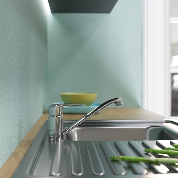 Смеситель ML05-03 для кухни 40k (без подводки) MIXLINE