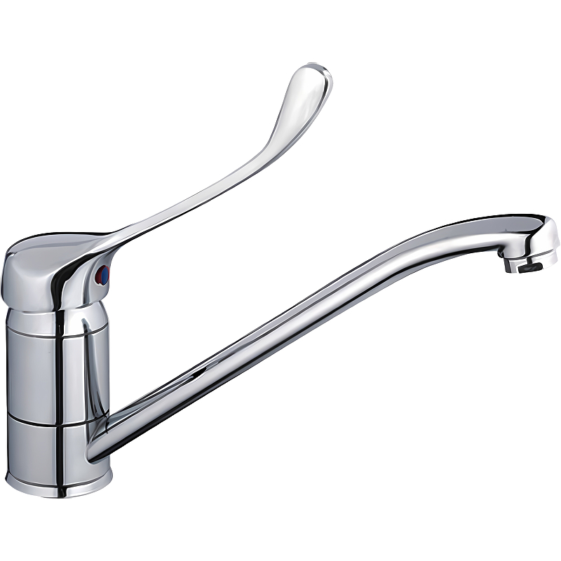 Смеситель HB4254 для кухни Медицинский п/шпильку HAIBA