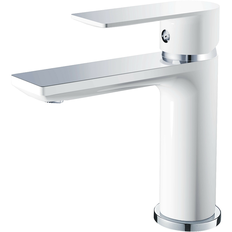 Смеситель HB10505-8 б/отв для умывальника 35к HAIBA белый/хром