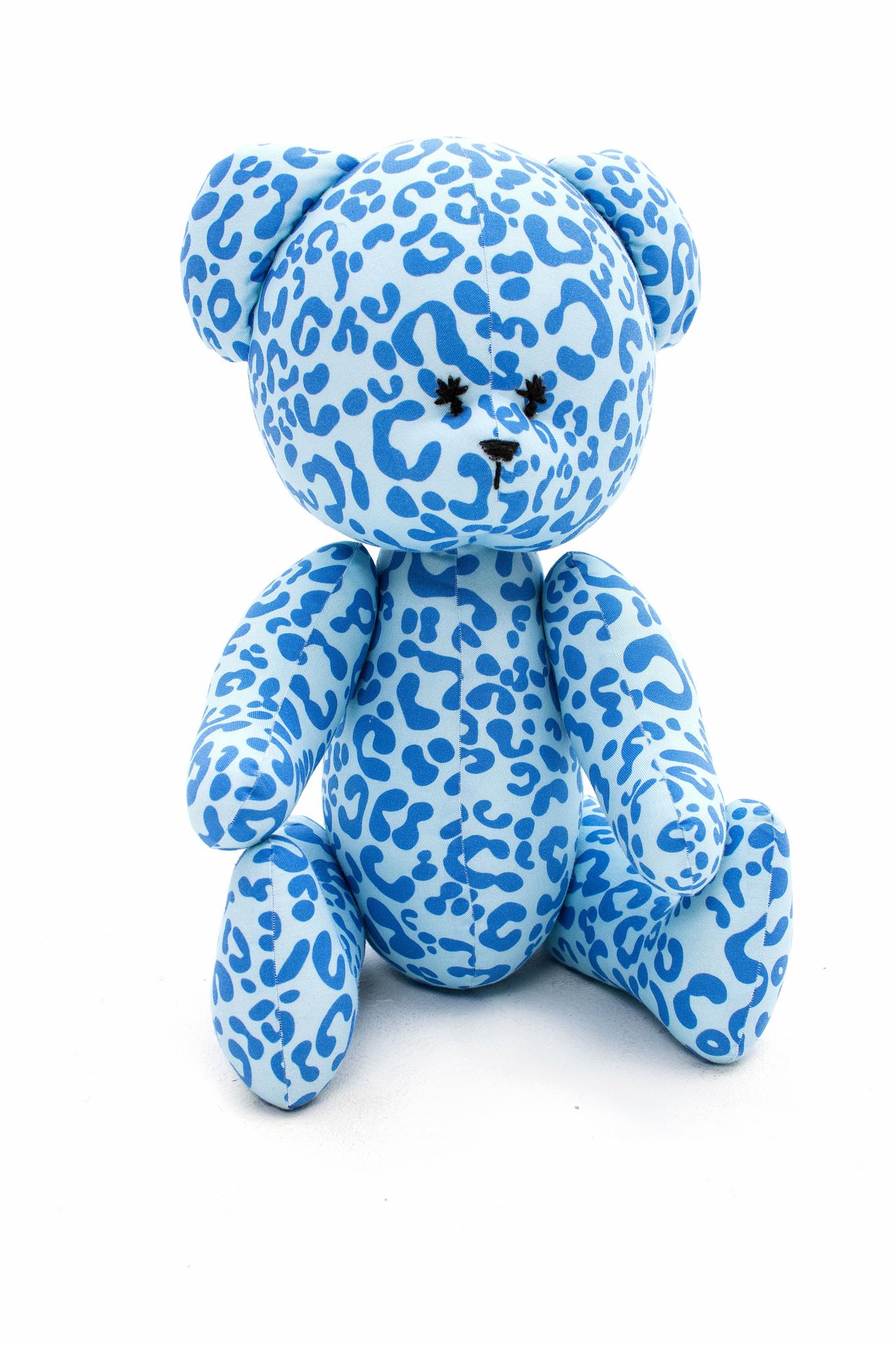 Разное > Игрушка мишка Teddy Leopard синий купить в интернет-магазине