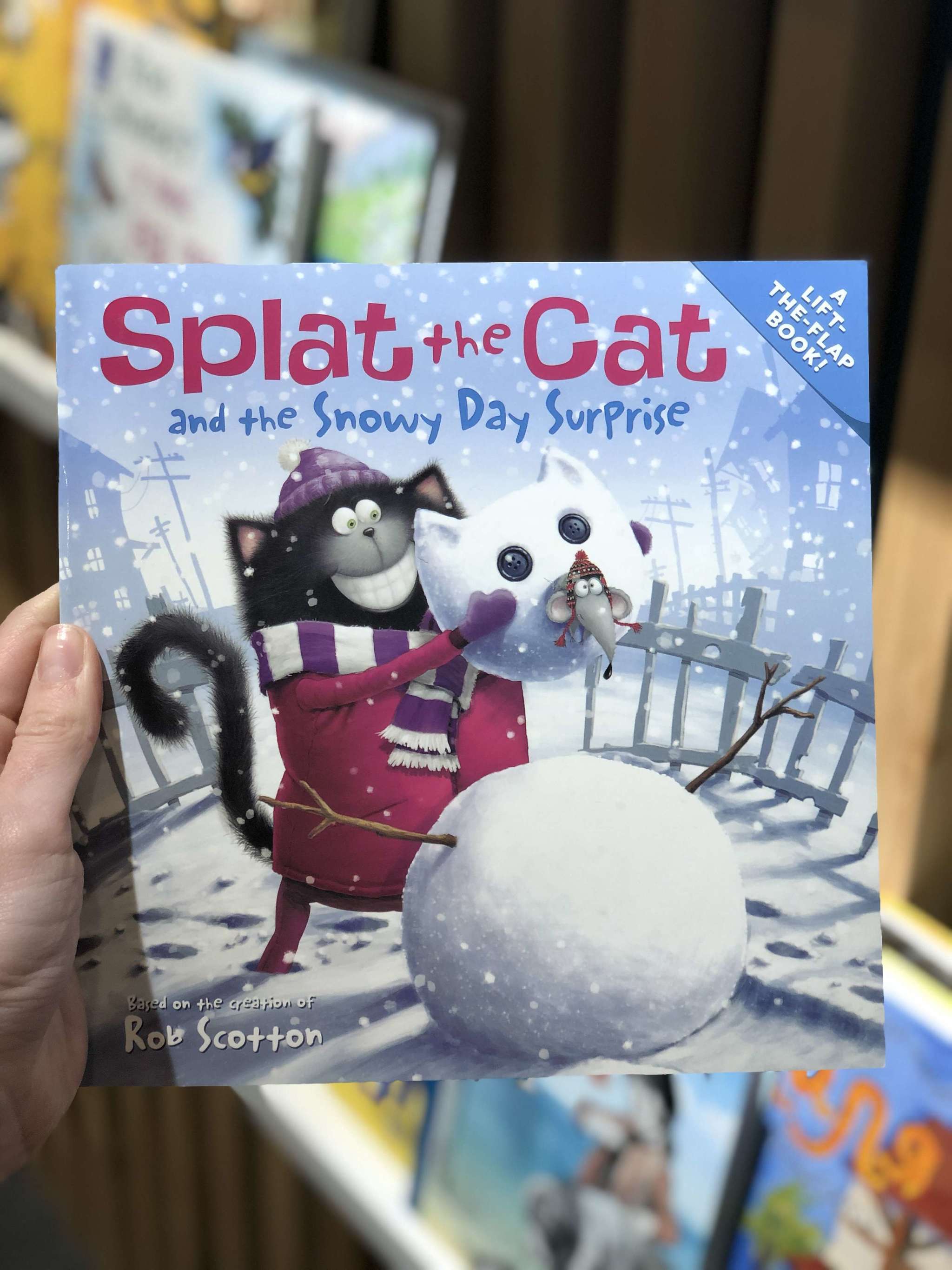 Книги > Splat the Cat/ and the Snowy Day Surprise с окошками купить в  интернет-магазине