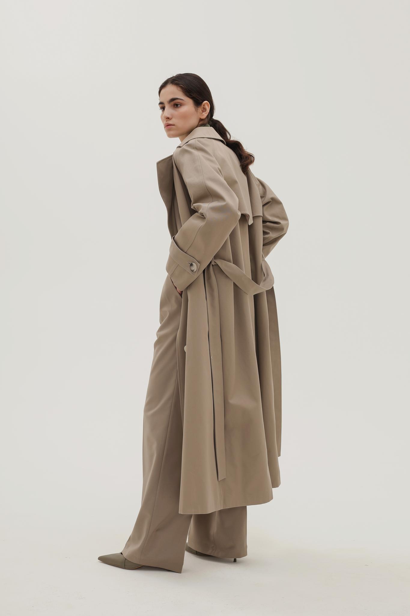 Trench oversize femme sale