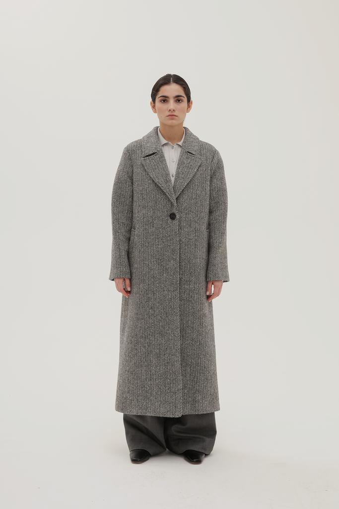 Autumn collection > Пальто Lancaster в елочку купить в интернет-магазине
