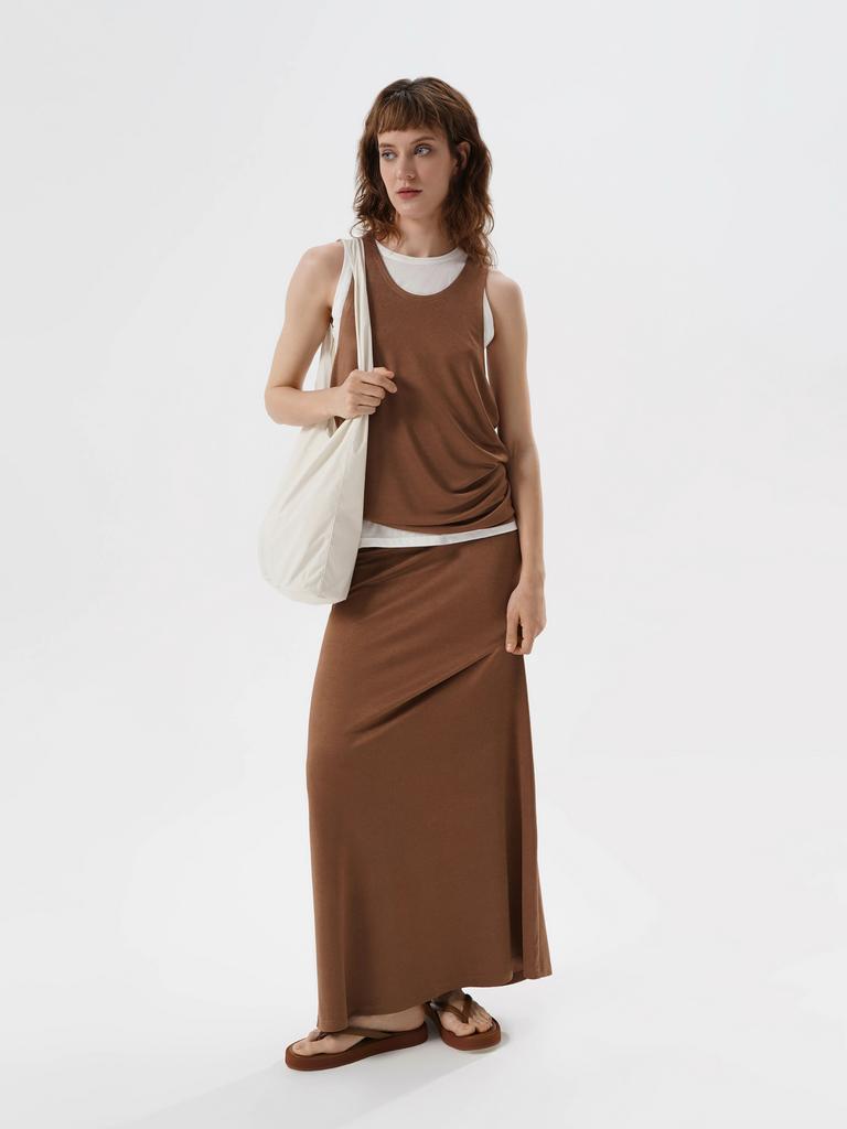 Майка трикотажная camel