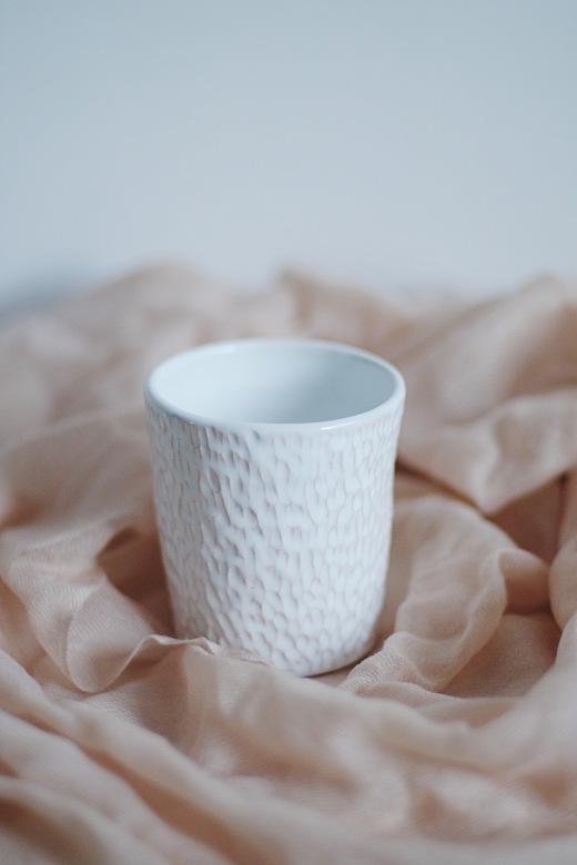 Фактурный стакан молочный (KAPTUR CERAMICS)