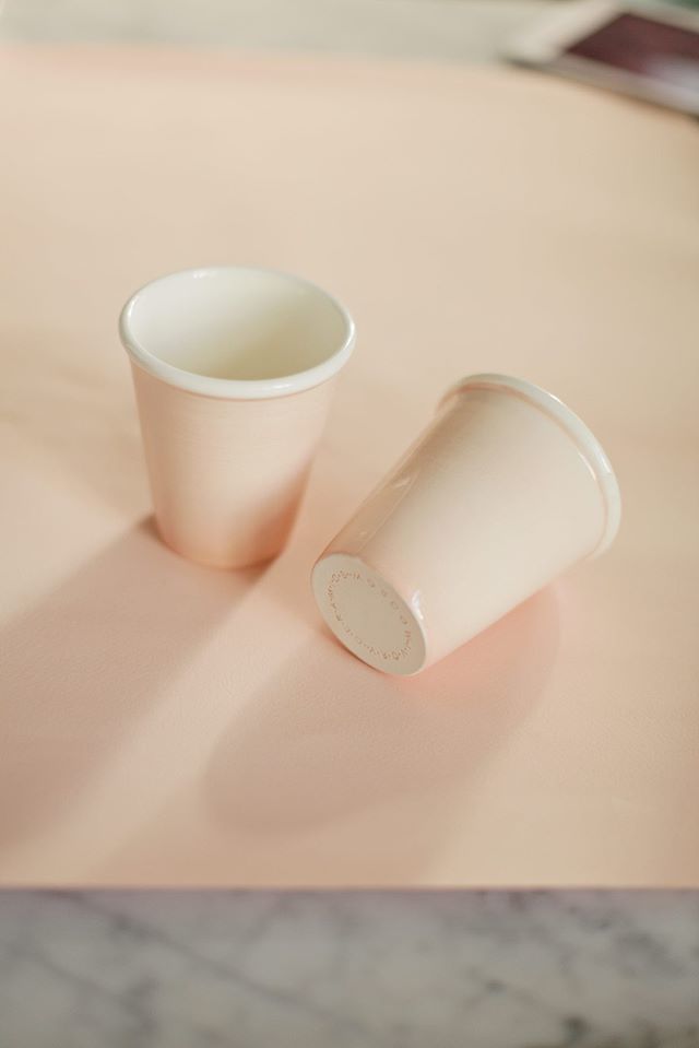 Керамический стакан для кофе высокий (IVORY CERAMICS)