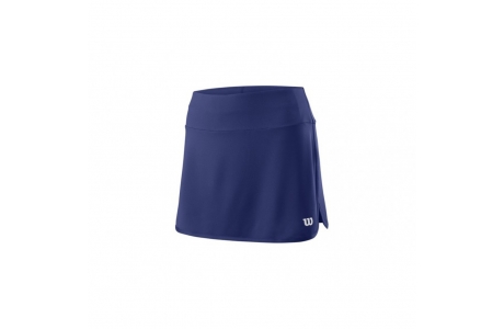 Юбка теннисная женская Wilson Team 12.5 Skirt Women Синяя