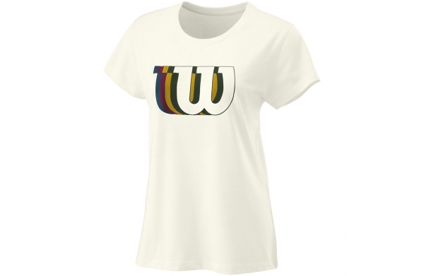 Футболка Wilson Blur W Tech Tee Women (белый)