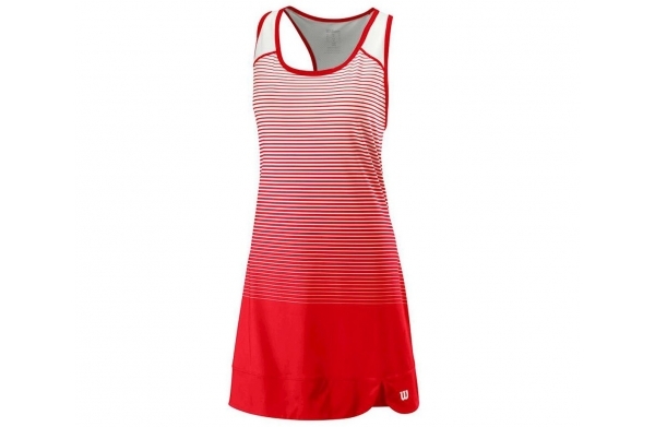 Платье Wilson Team Match Dress Women (красный/белый)