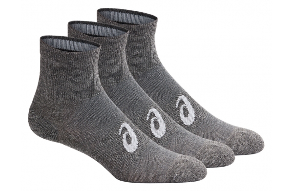 Носки спортивные Asics Quarter Sock 3 пары в упаковке (серый)