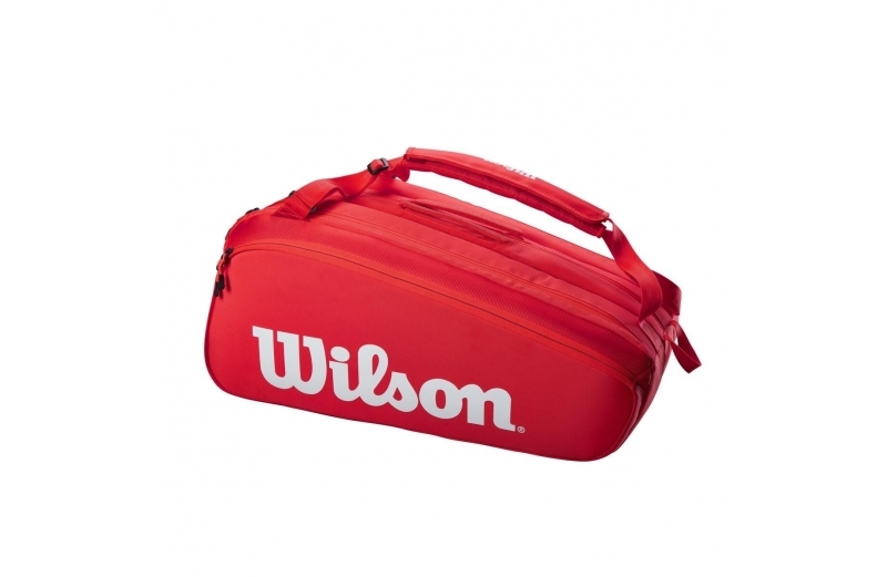 Сумка теннисная Wilson Super Tour 15 Pack (красный)