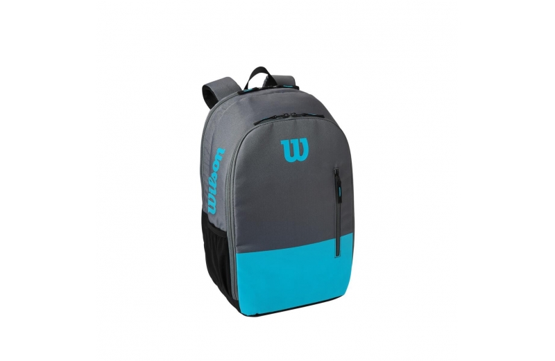 Рюкзак теннисный Wilson Team Backpack (голубой/серый)