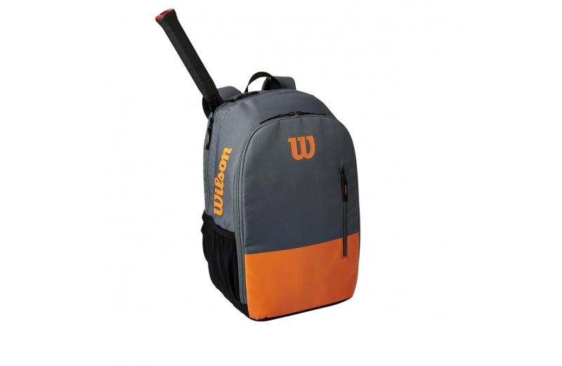 Рюкзак теннисный Wilson Team Backpack (оранжевый/серый)