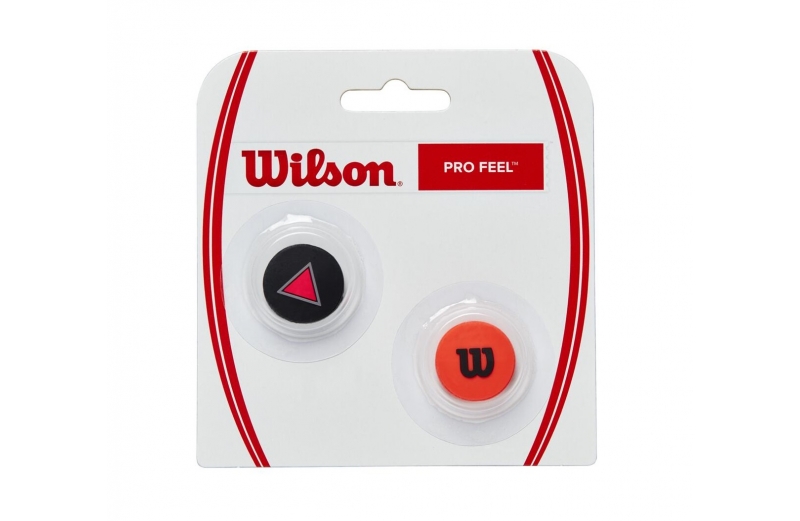 Виброгаситель Wilson Pro Feel Clash Dampener, красный/черный