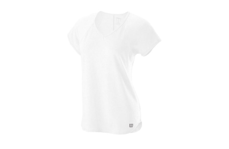 Футболка женская Wilson Women's Training V-neck Белая