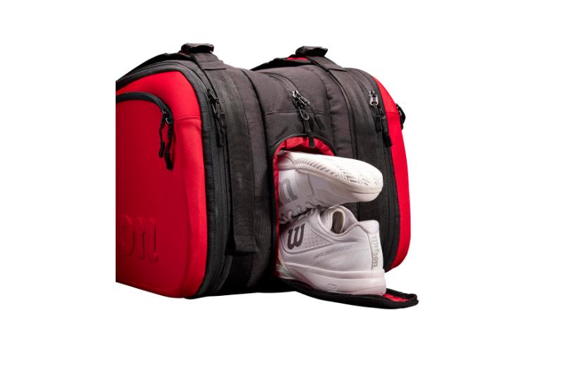Сумка теннисная Wilson Super Tour Clash v2.0 15 Pack (красный)