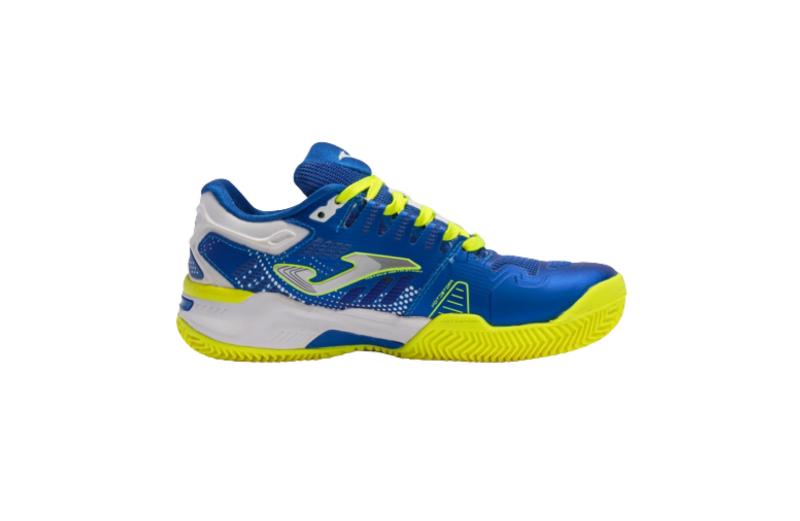 Детские теннисные кроссовки Joma J.Slam Jr 2204 Royal/Lemon Flour