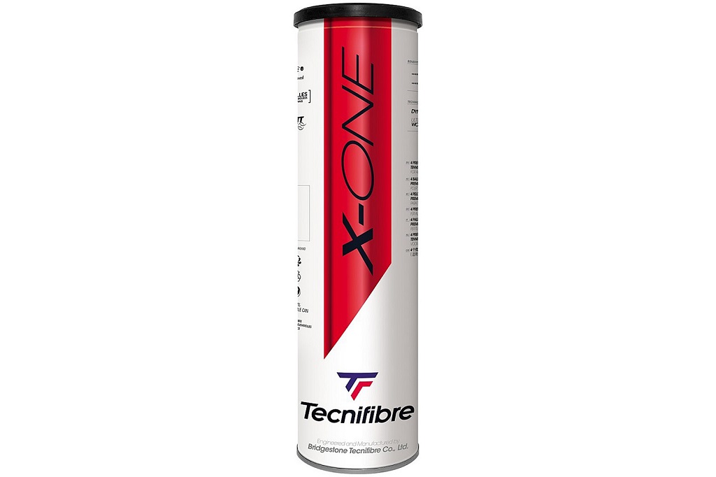 Теннисные мячи Tecnifibre X-ONE (4 шт. в тубе)
