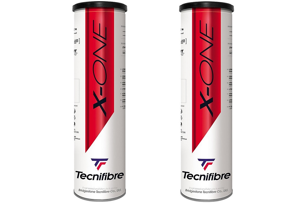Теннисные мячи Tecnifibre X-ONE (2х4 шт. в тубе)