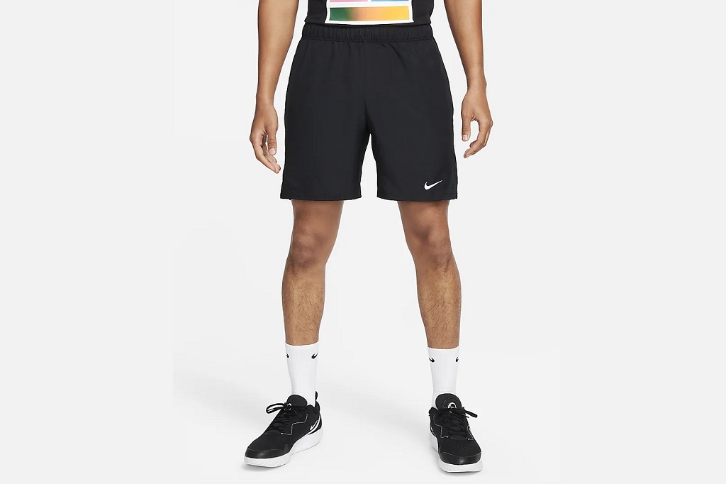 Шорты теннисные Nike Court Dri-Fit Victory Short 7in (черный)