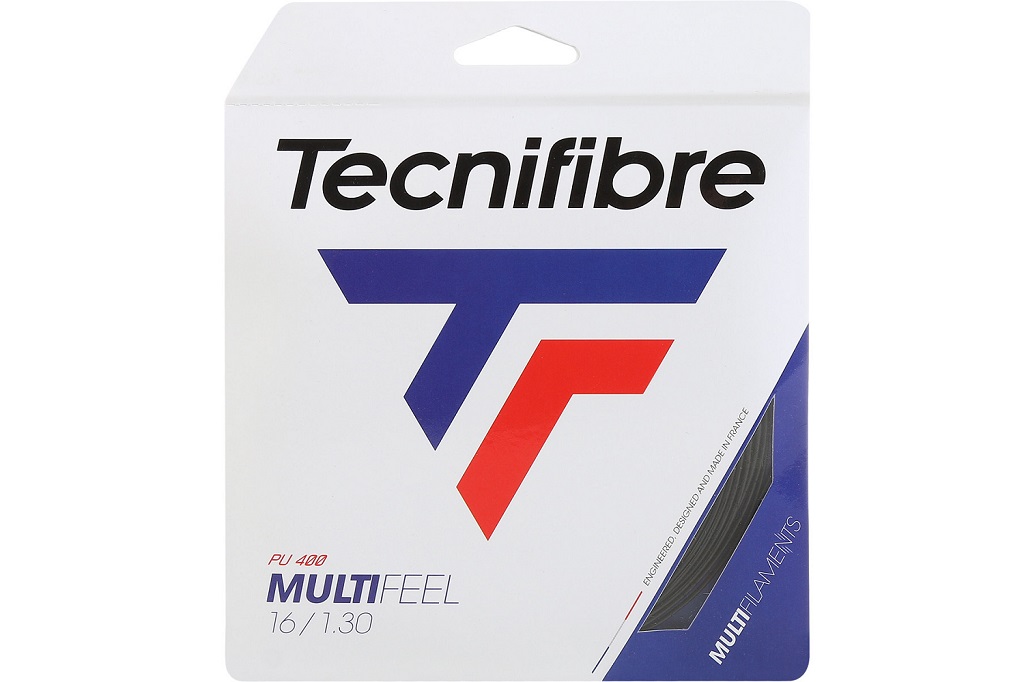 Теннисная струна Tecnifibre Multifeel (12,2 м), черный