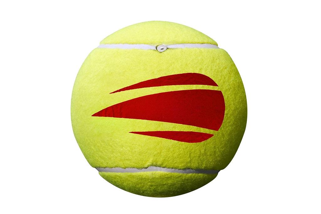 Мяч теннисный сувенирный Wilson Mini Jumbo Ball, 12 см, желтый
