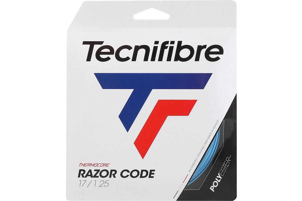 Теннисная струна Tecnifibre Razor Code (12,2 м), голубой