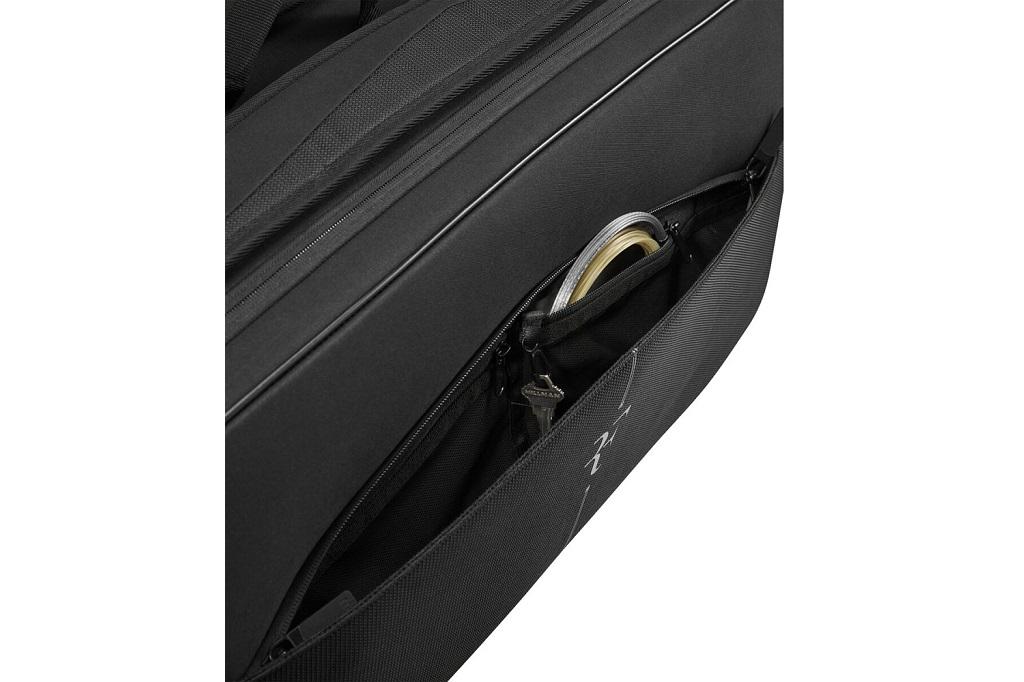Сумка теннисная Wilson RF Tournament Racket Bag 9 Pack (черный)