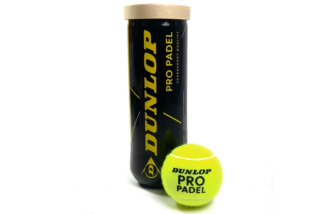 Мячи для падел тенниса Dunlop Pro Padel FIP (3 мяча в тубе)