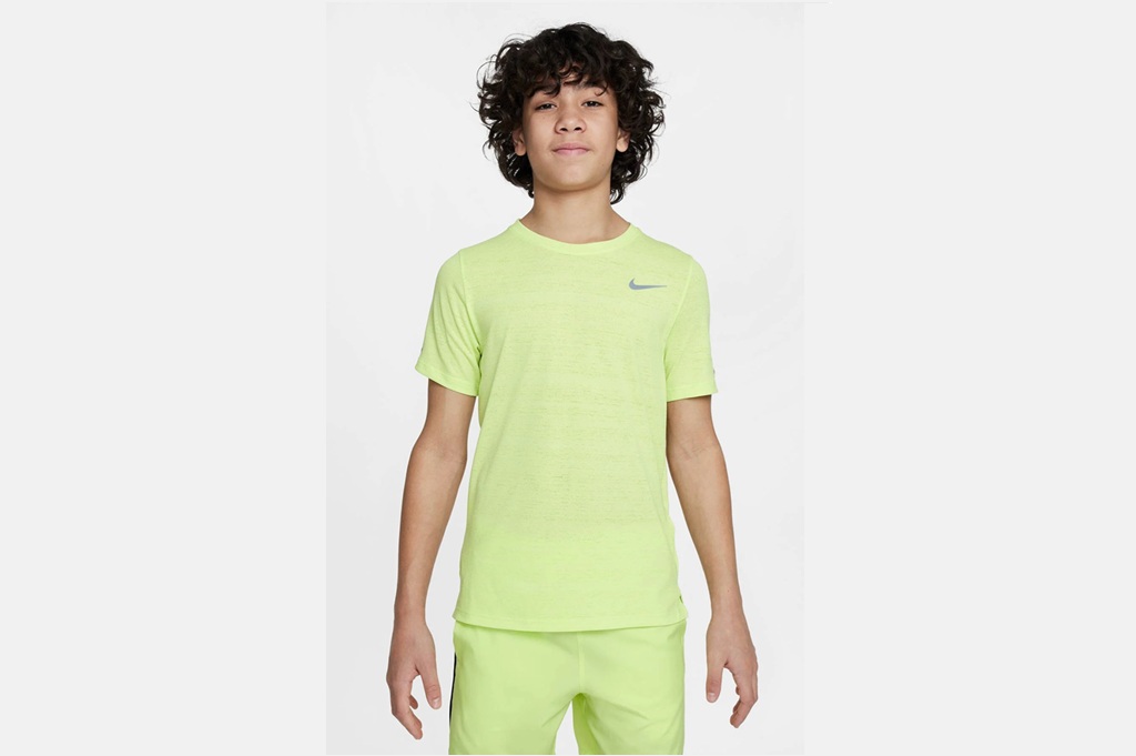 Футболка для мальчиков Nike Dri-Fit Miler (желтый)