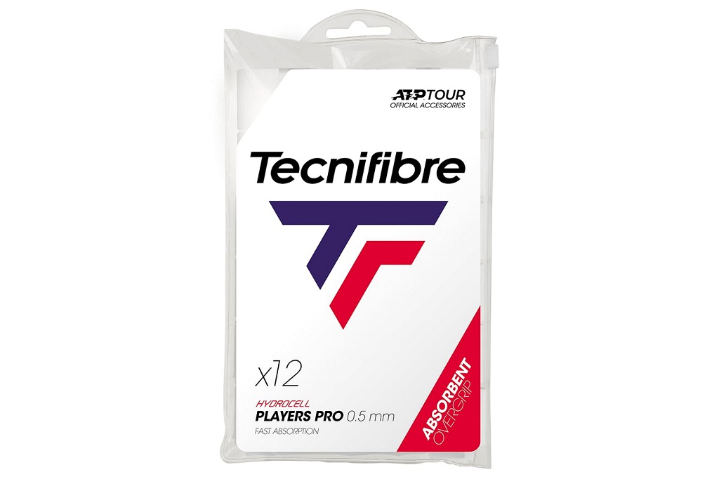 Намотка Tecnifibre Players Pro White 12 штук (белый)