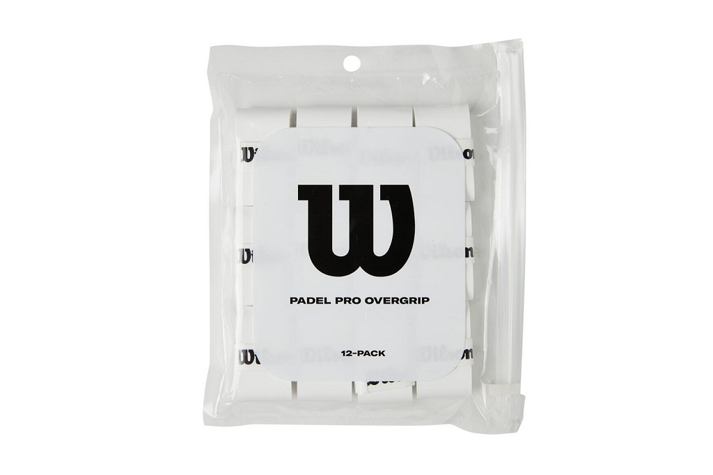 Намотка для ракеток падел Wilson Pro Overgrip Padel (12 шт. в упак.), белый