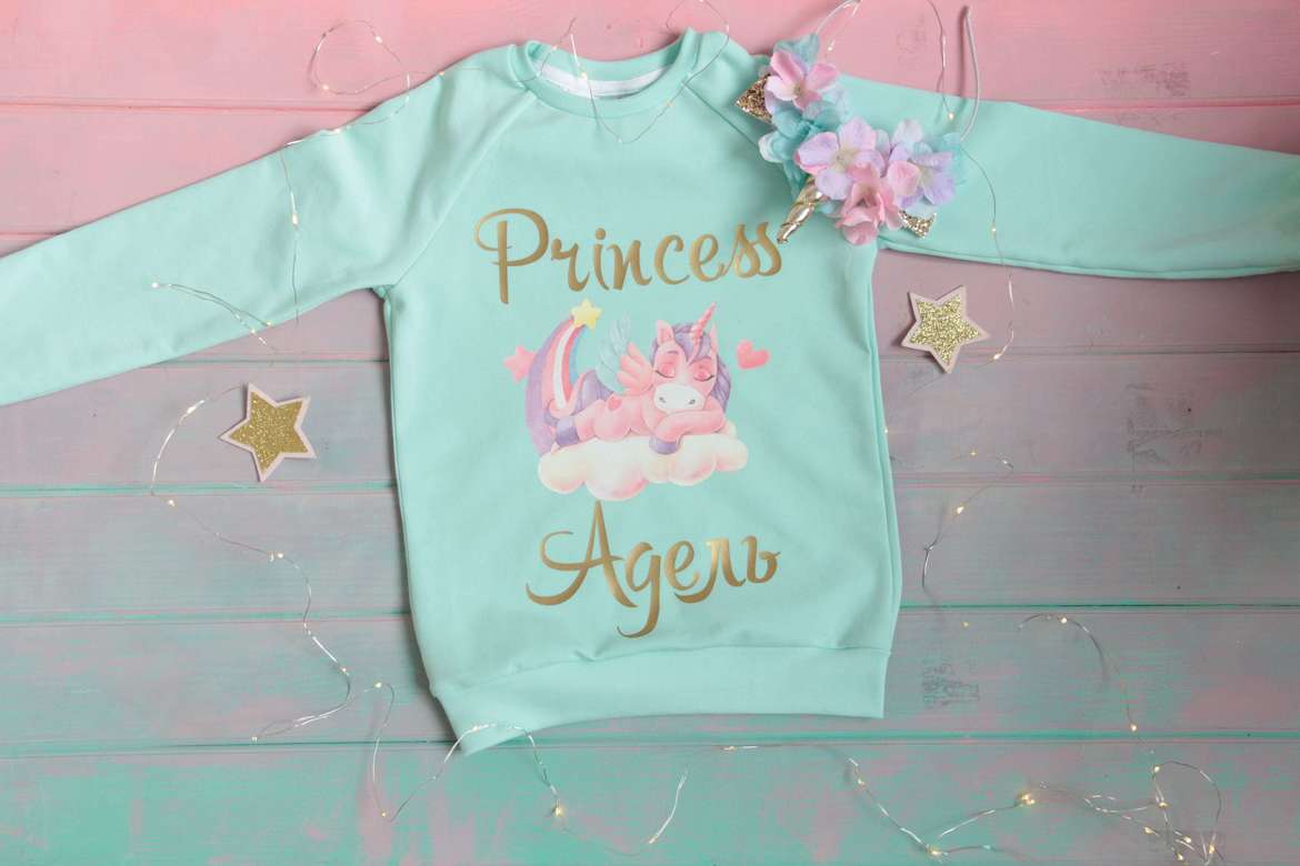 Cвитшот именной с "Пони"