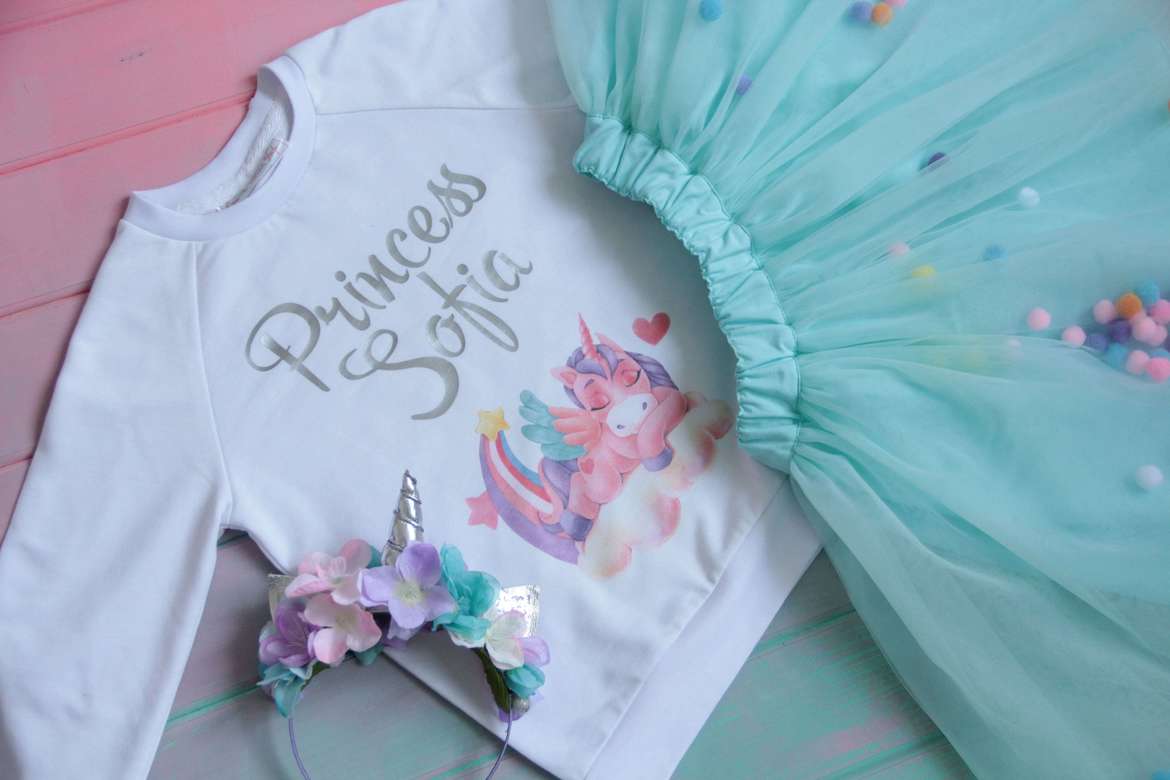 Cвитшот именной с "Пони"