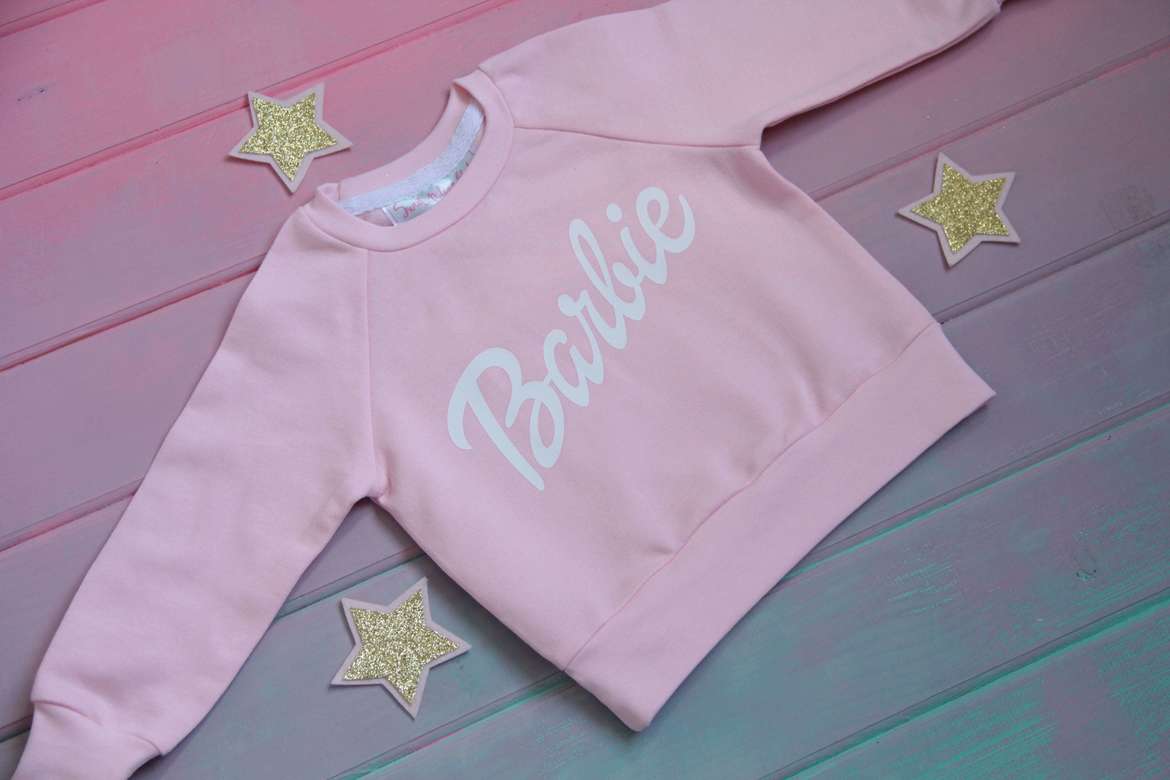 Cвитшот розовый с "Barbie"