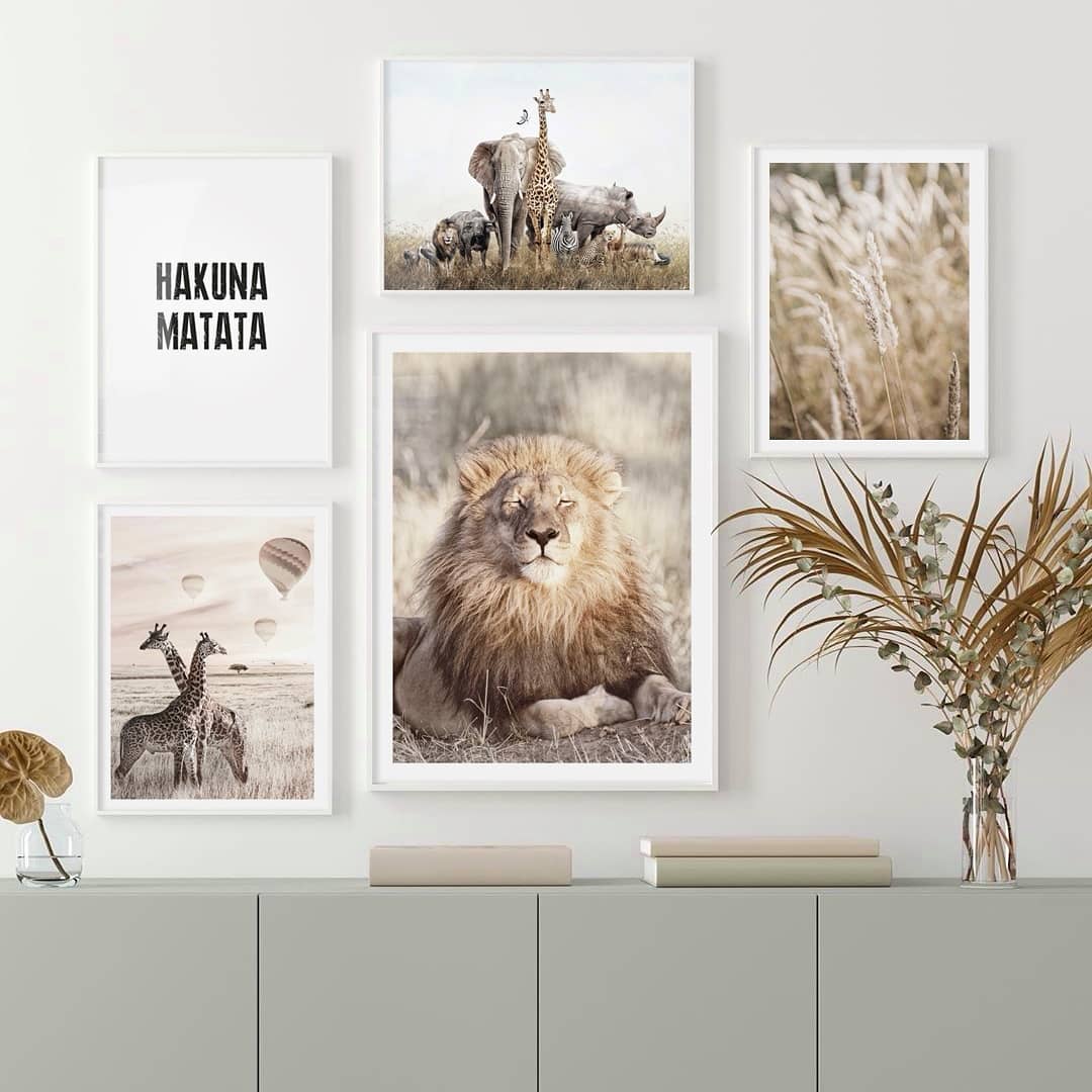 Набор постеров Hakuna Matata 2