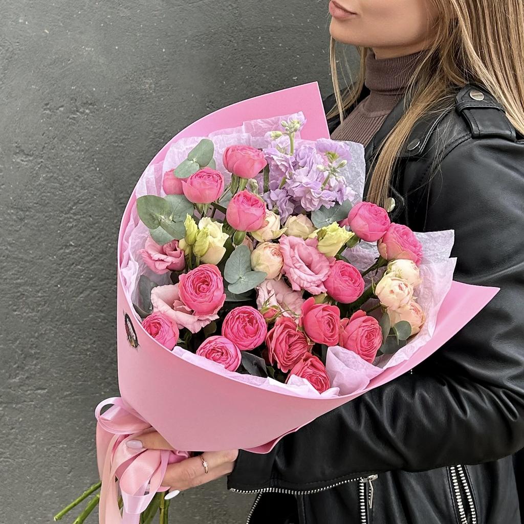 Купить цветы, букет в Липецке. Клумба