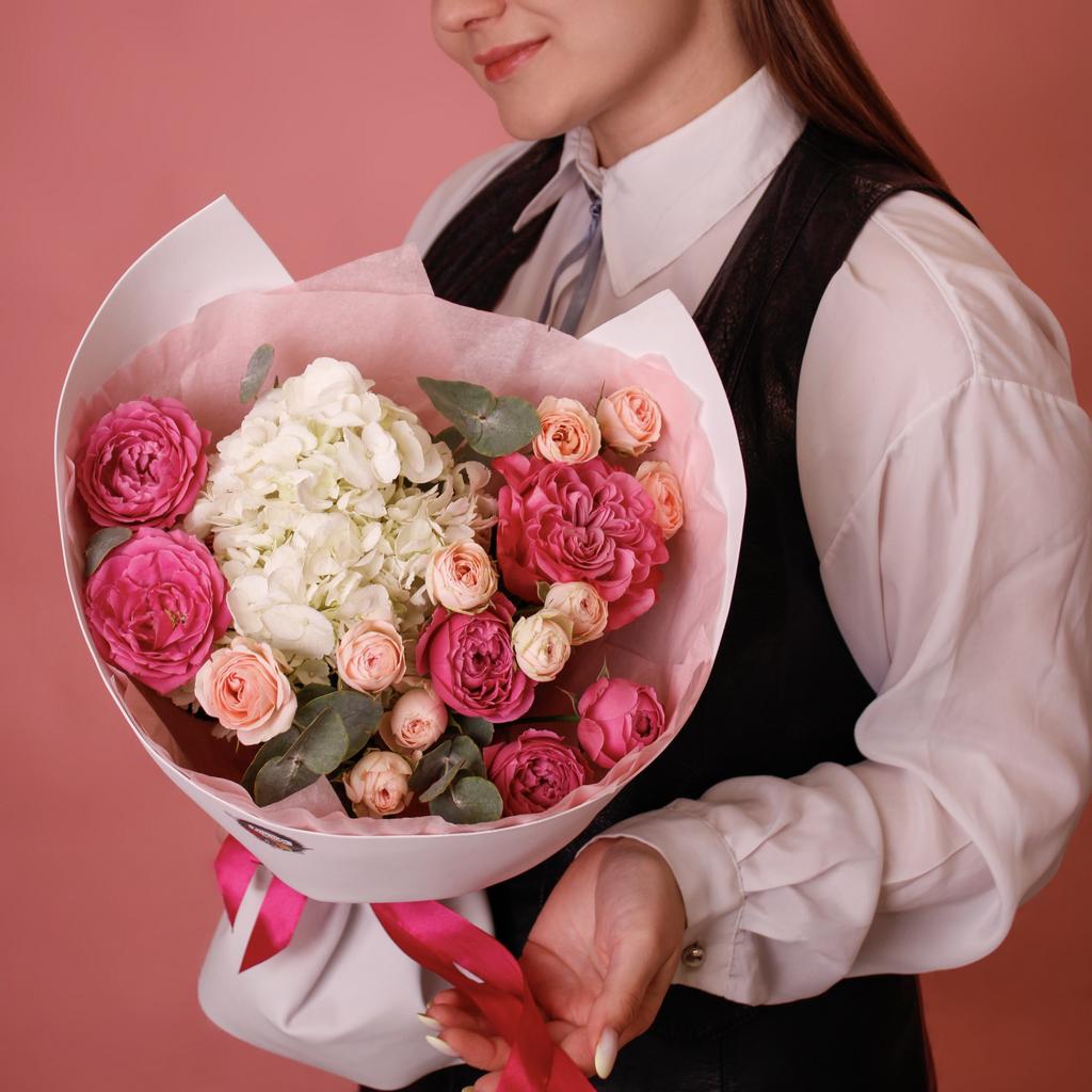 Купить цветы, букет в Липецке. Клумба