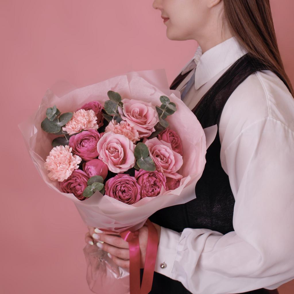 Купить цветы, букет в Липецке. Клумба