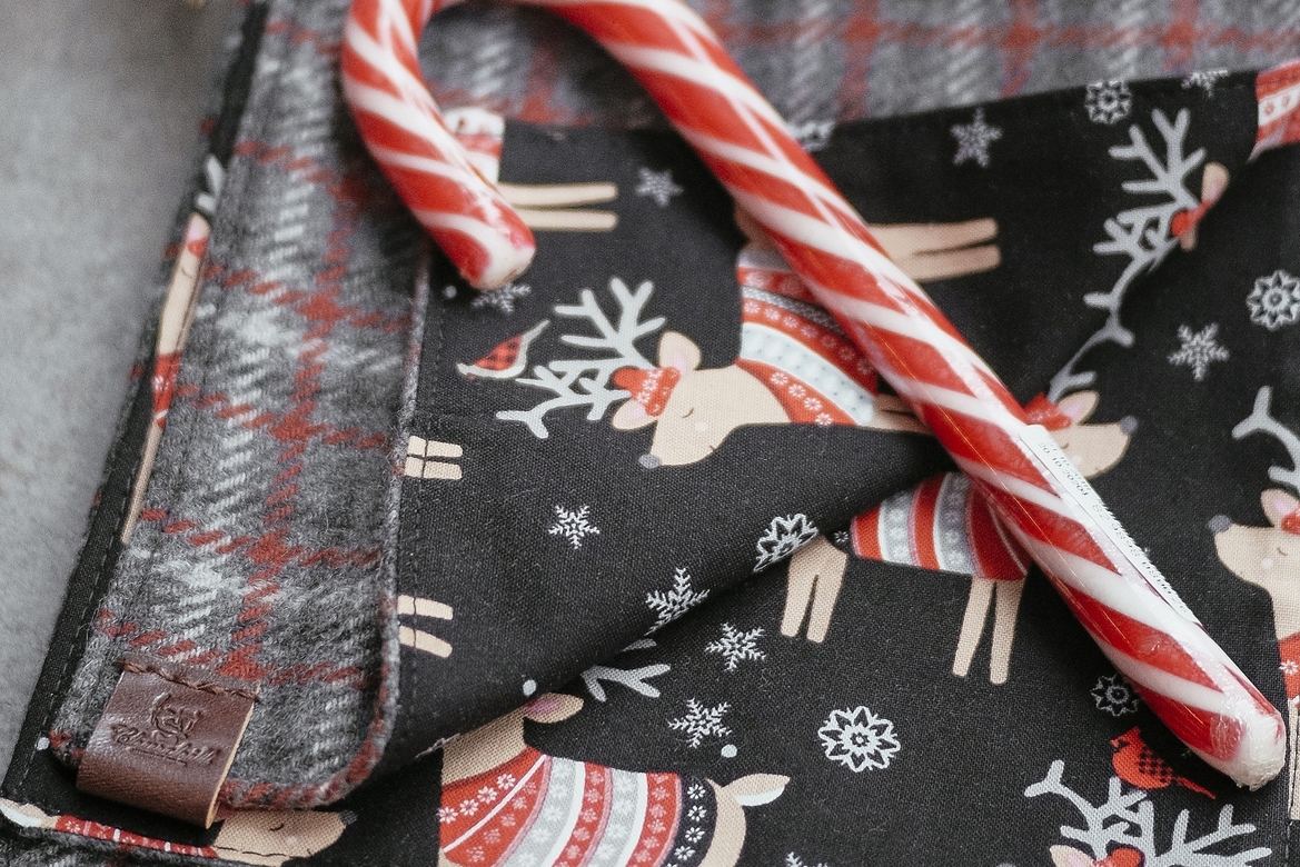 Шерстяной шарф №27