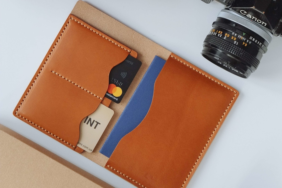 Тревелхолдер для документов Tan