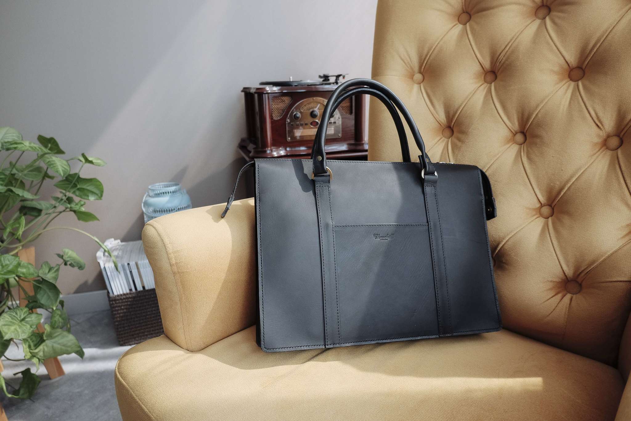 Сумка-папка Statesman Black