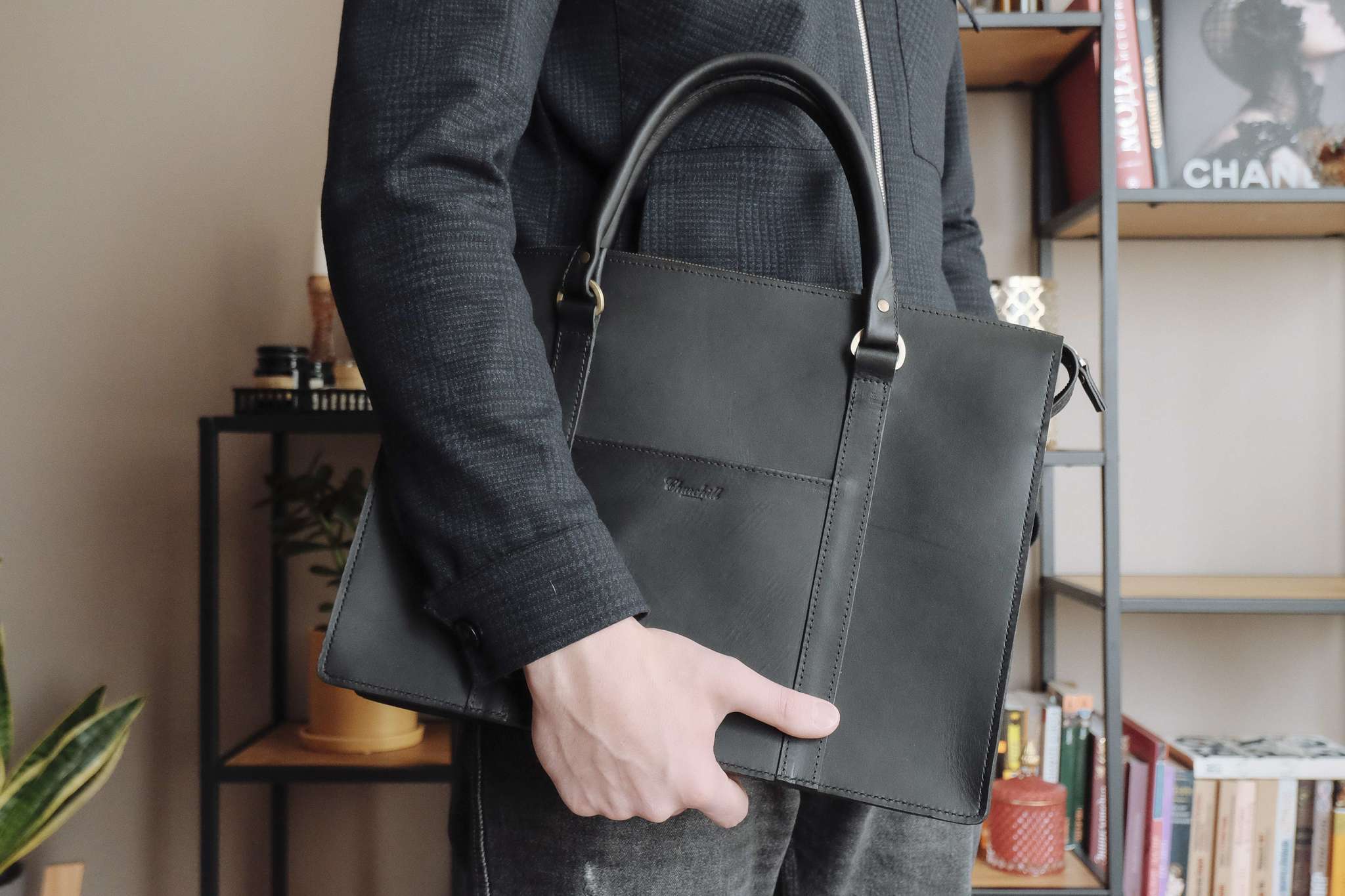 Сумка-папка Statesman Black