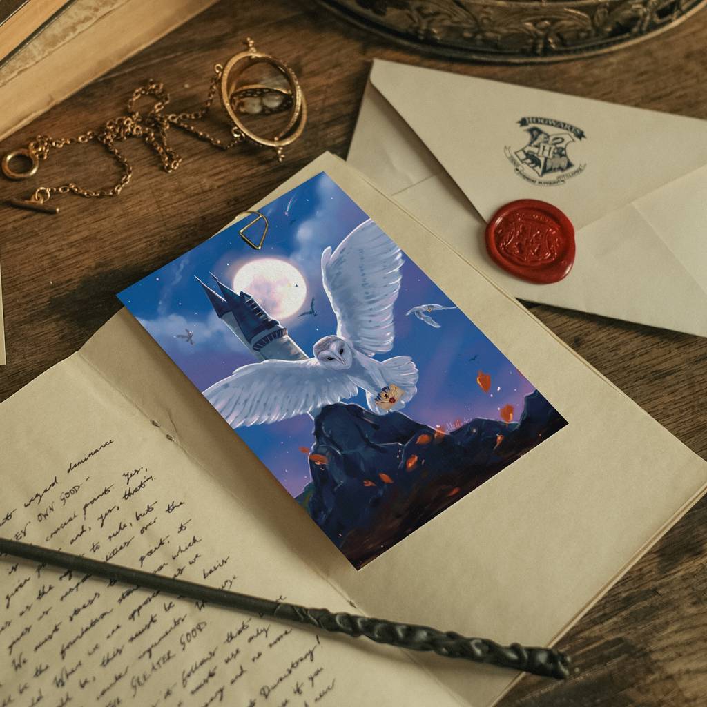 Гарри Поттер открытки для посткроссинга