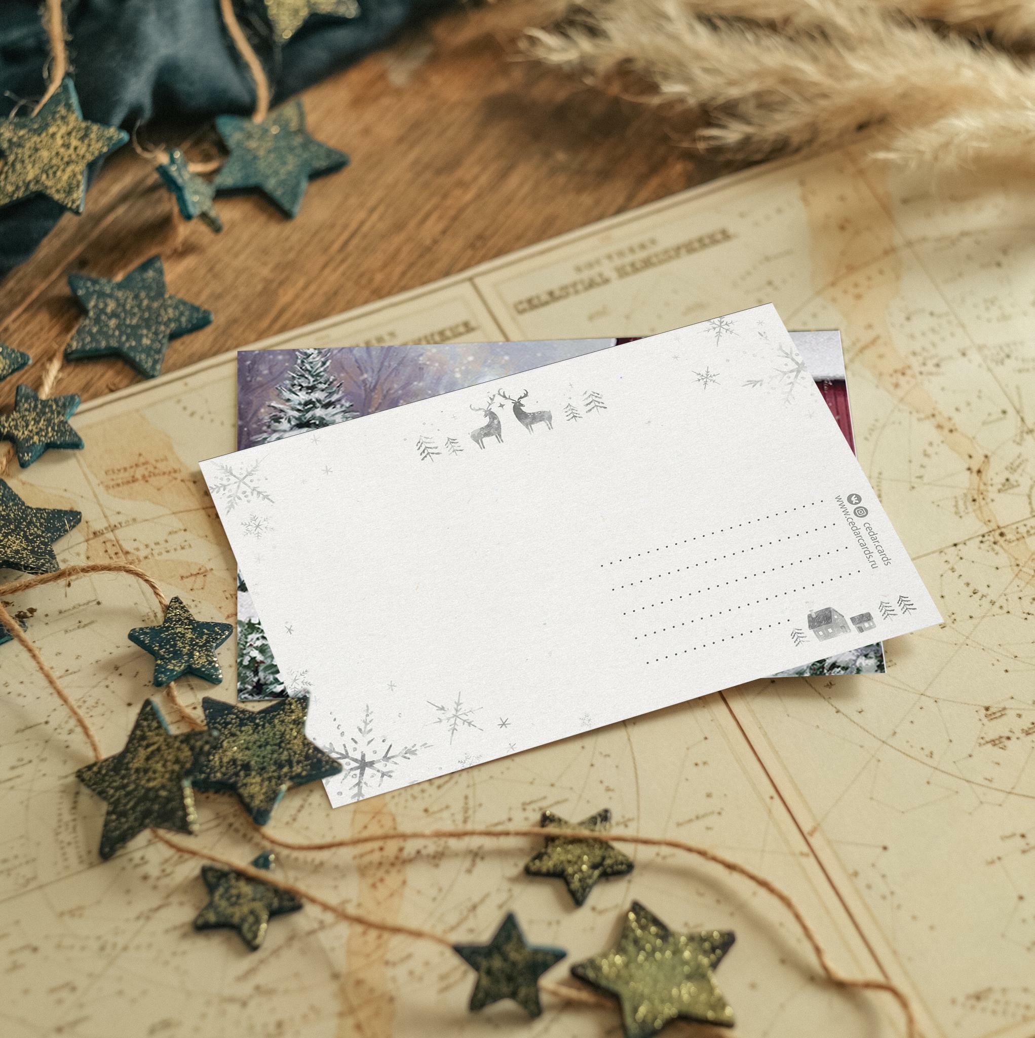 Почтовая открытка «Письма из тундры»