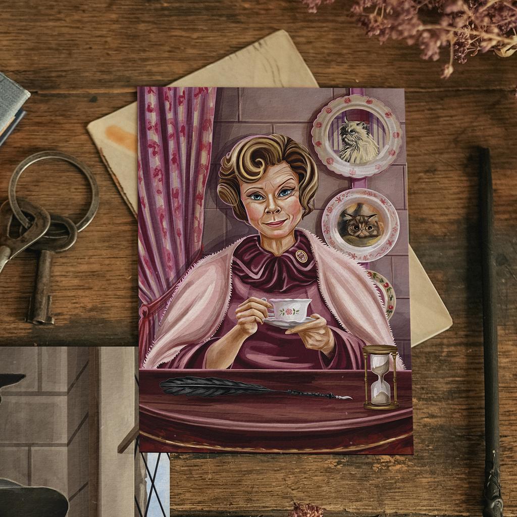 Dolores umbridge book illustration