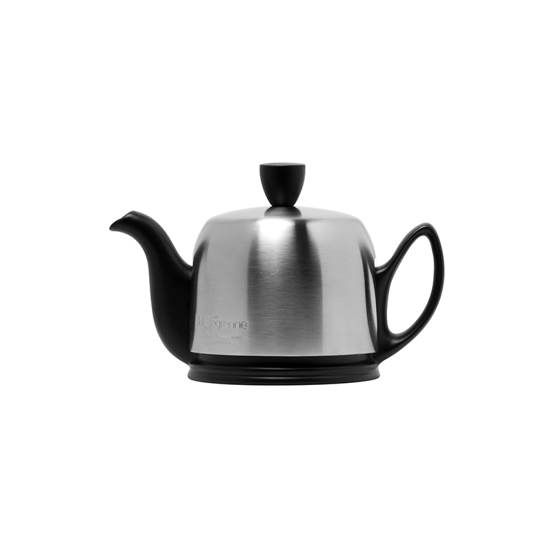 Degrenne Salam Mat Black. Чайник заварочный с ситечком на 4 чашки